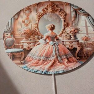 Elegant Victorian Vintage Design Metal Wall Art.